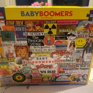 White Mountain 1000 piece puzzle “Baby Boomers”